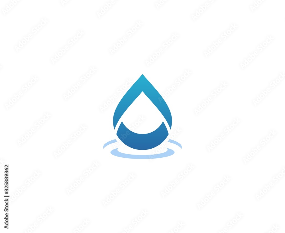 Water drop logo Water drop logo