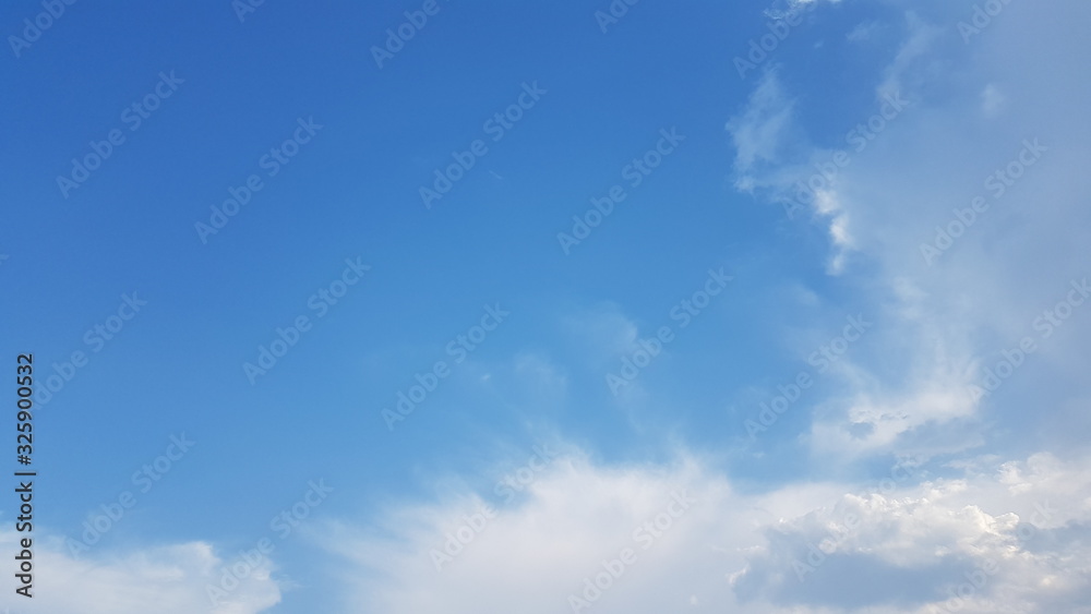 Fototapeta premium blue sky with clouds