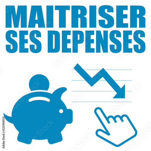 Logo maîtriser ses dépenses.
