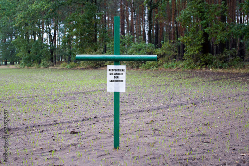 Grüne Kreuze gegen das Hofsterben der Landwirte photo