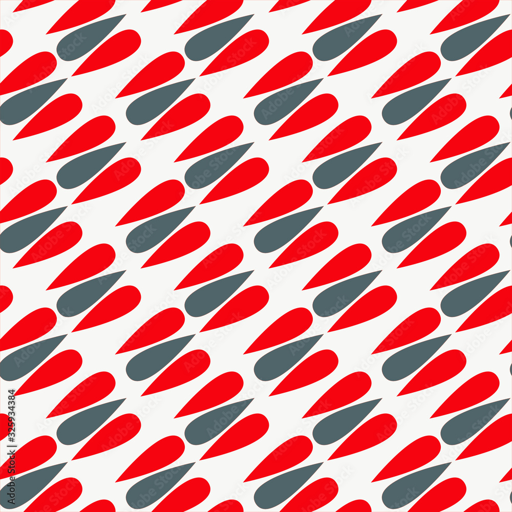 seamless red and grey pattern