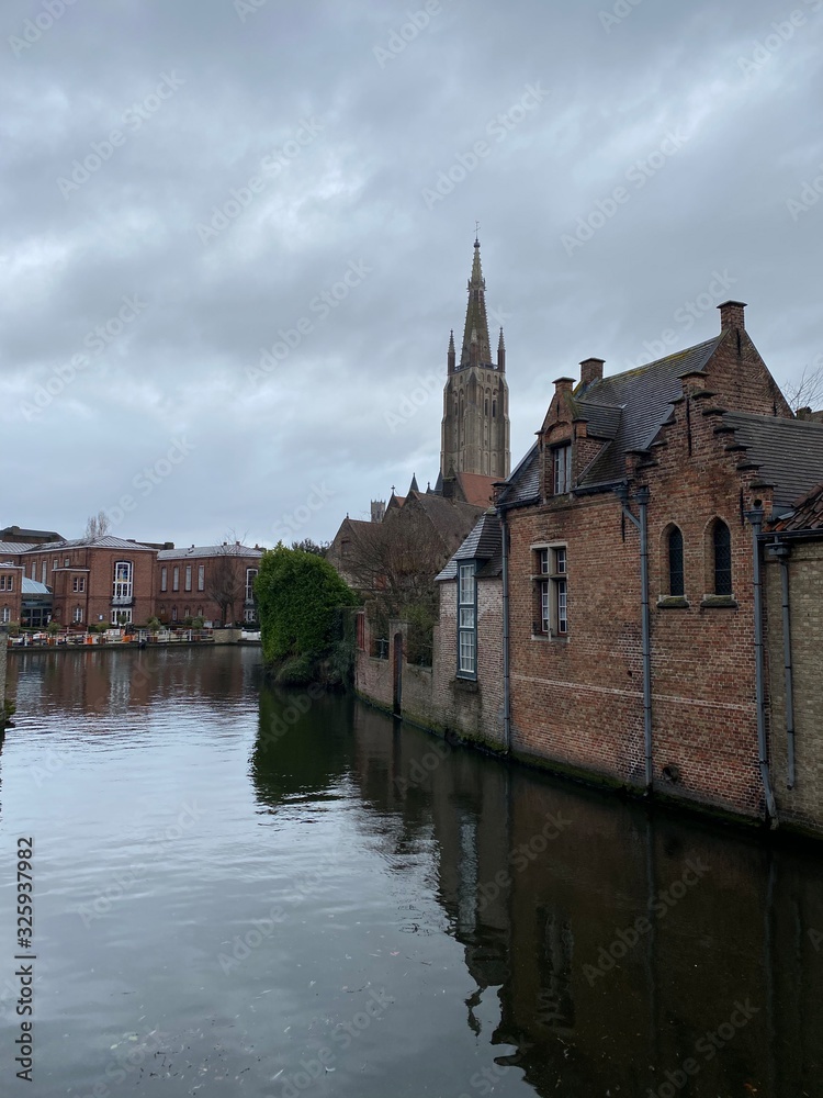 Fototapeta premium canal in amsterdam