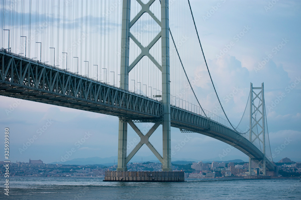 Fototapeta premium 明石海峡大橋