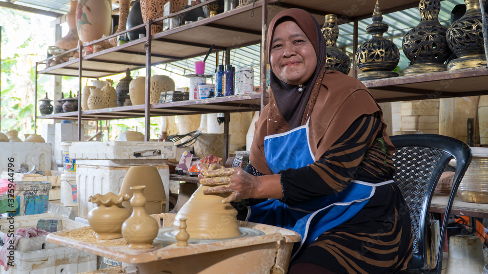 Essence Jar of Sayong making, at Kuala Kangsar, Perak, Malaysia Essence Jar of Sayong making, at Kuala Kangsar, Perak, Malaysia