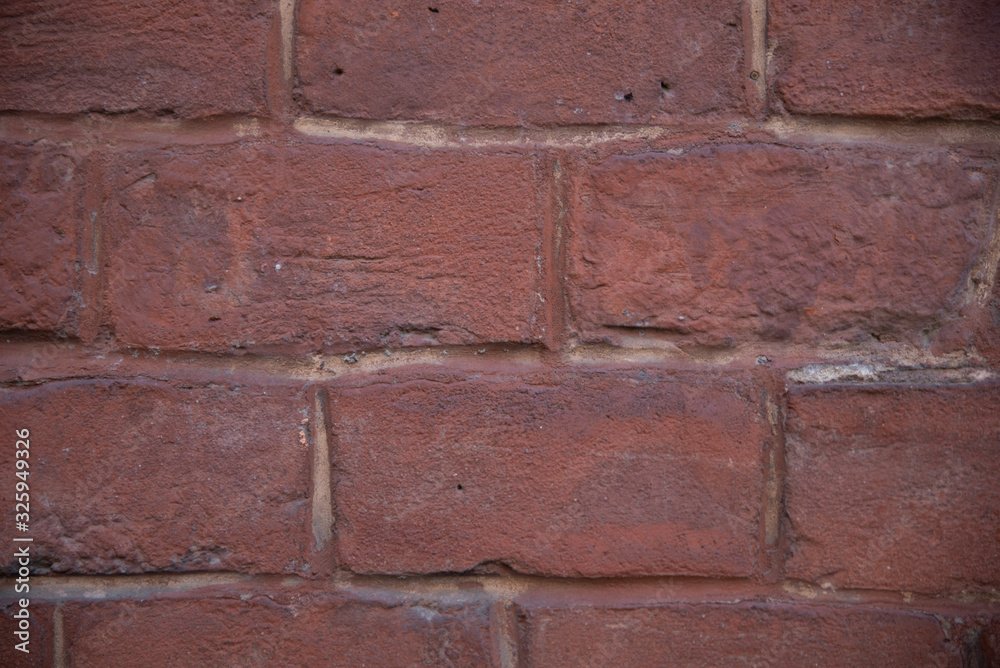orange red brick texture wall orange red brick texture wall