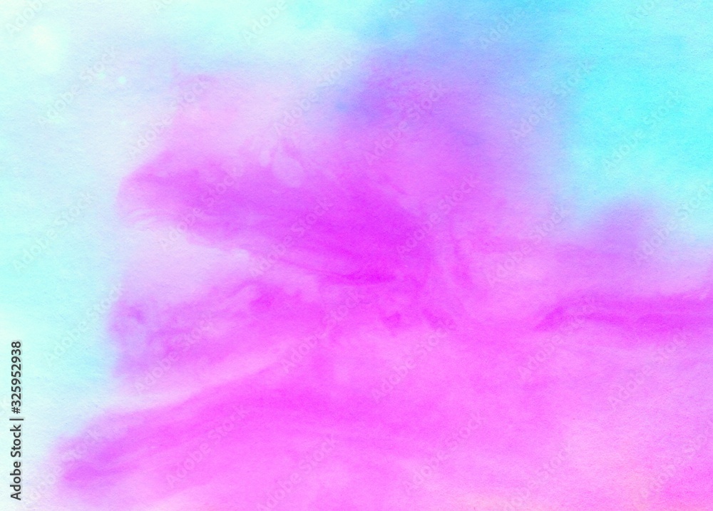 Fototapeta premium Bright abstract watercolor background