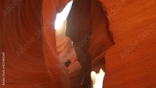 Antelope Canyon Slot Canyon in Arizona Light Beam Southwest USA