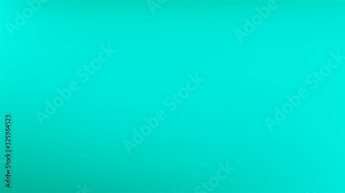 Aquamarine colored abstract gradient mesh
