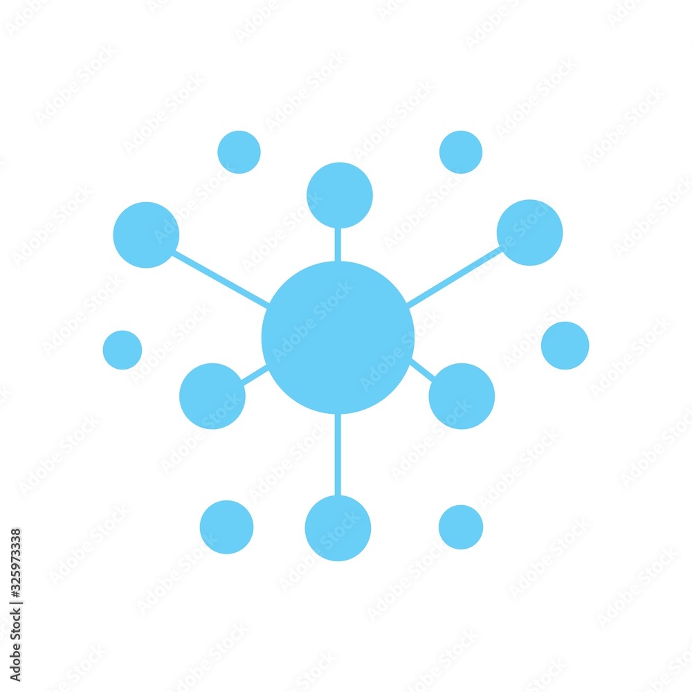 molecule logo icon vector design molecule logo icon vector design