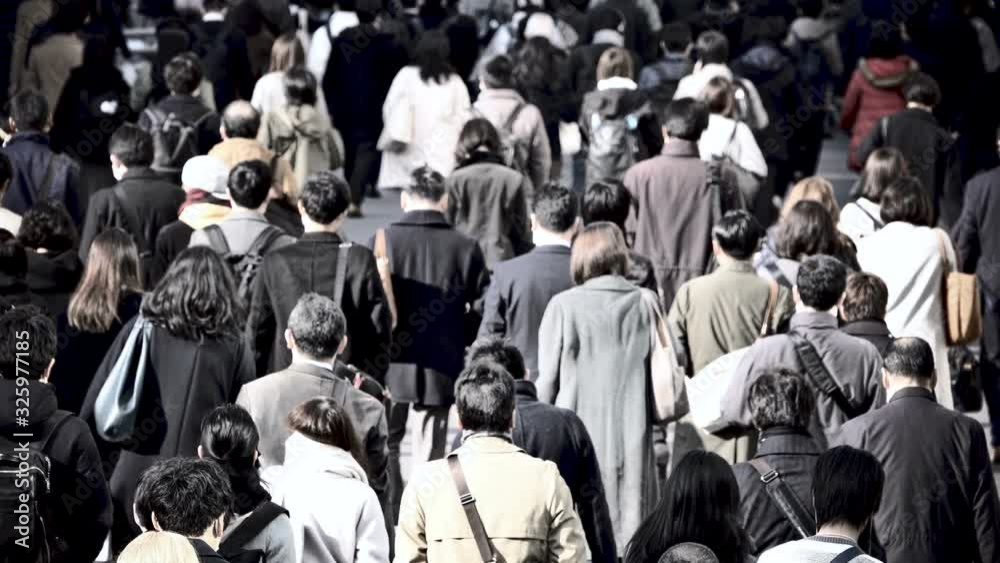 東京 通勤風景 2020年2月