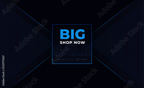 big sale promotion in envelope style