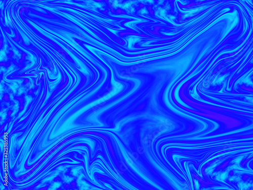 abstract marble blue background