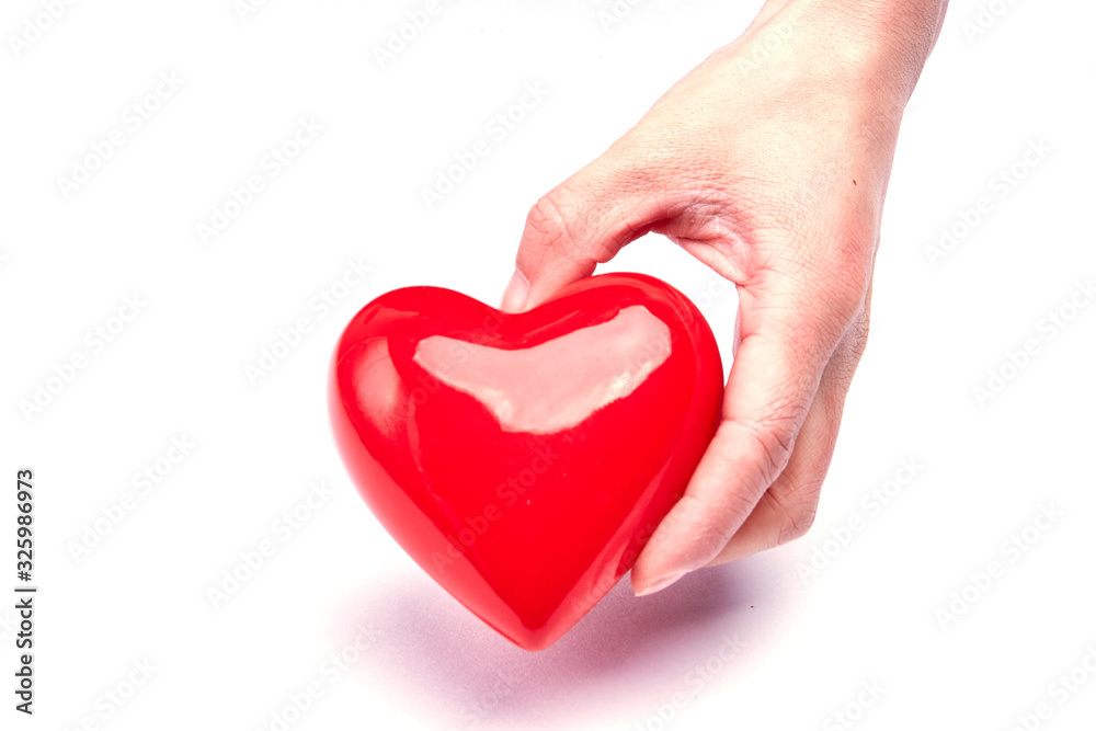 With a red loving hand With a red loving hand