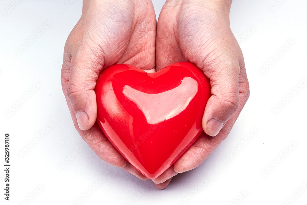 With a red loving hand With a red loving hand