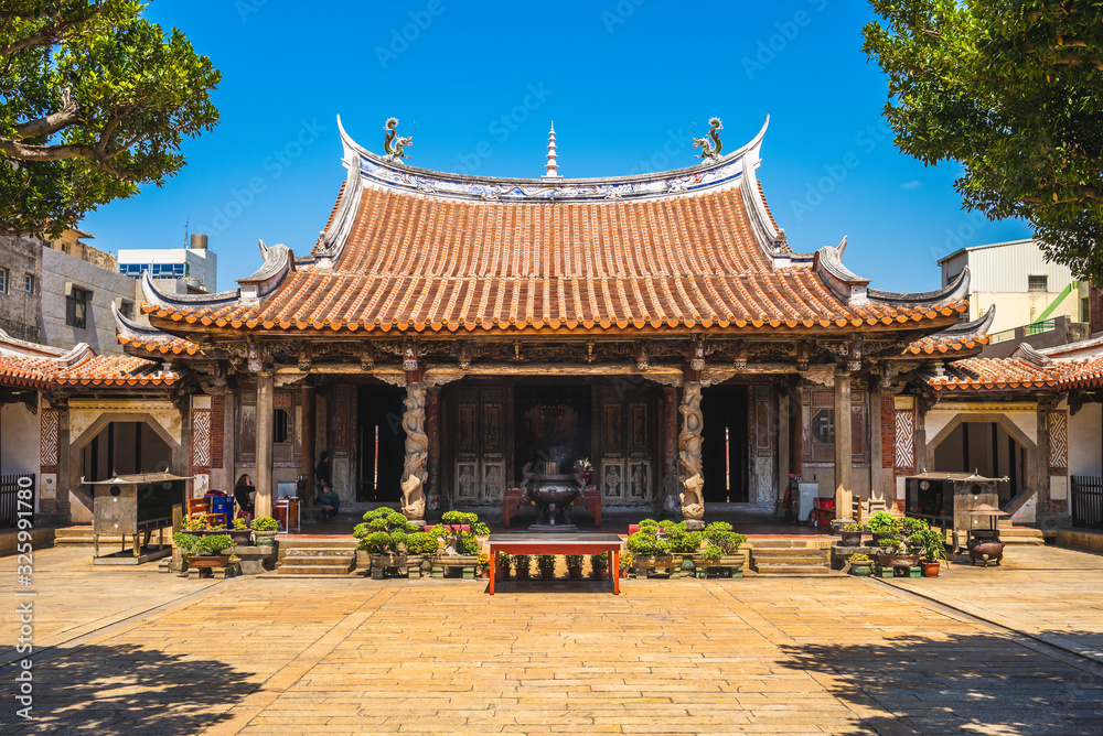 lukang longshan temple in changhua, taiwan