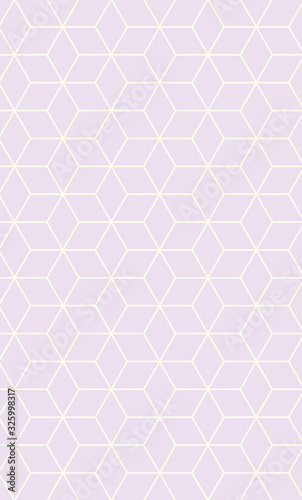 Purple rosy seamless floral pattern