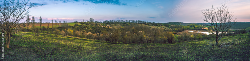 Spring landscape Spring landscape