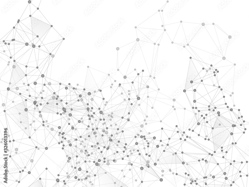 Block chain global network technology concept. Block chain global network technology concept.