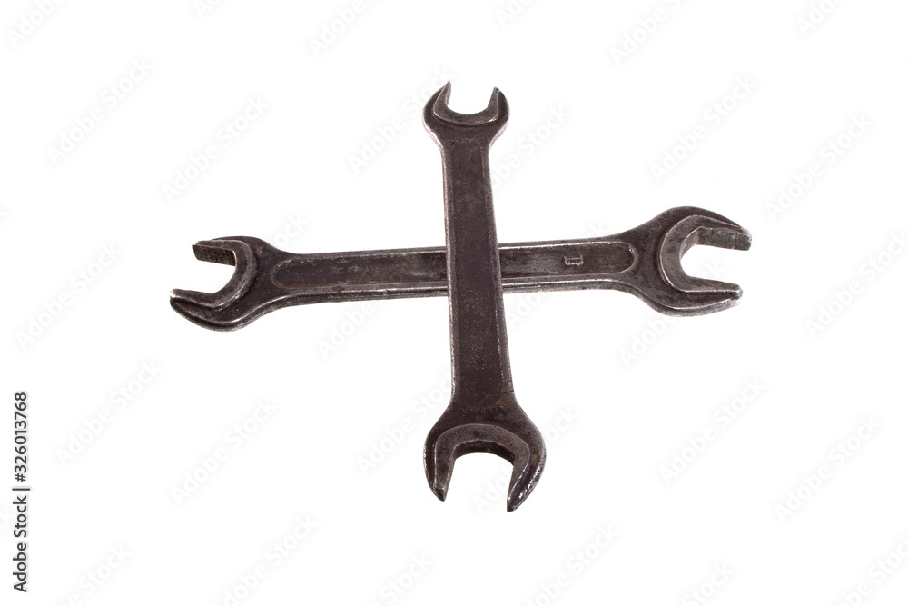 spanner isolated on white background spanner isolated on white background