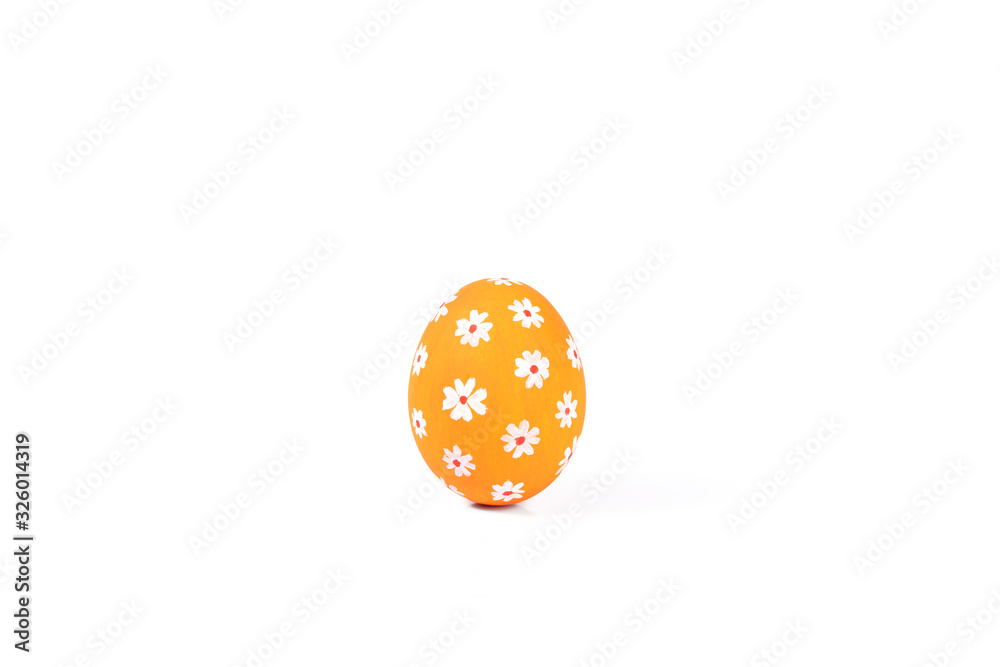 Happy easter, Easter painted egg isolated on white background. Happy easter, Easter painted egg isolated on white background.