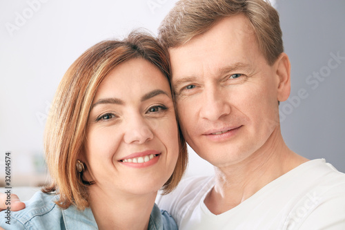 Portrait of beautiful coupl...