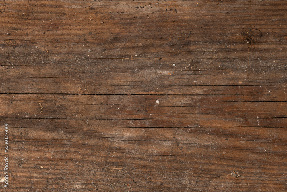 empty old wooden Background. rustic textured grungy floor
