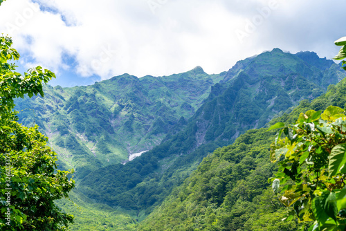 群馬県 谷川岳 マチガ沢の風景