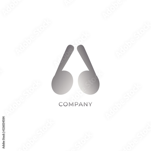 Lowercase Letter bd Alphabet Logo Design Template isolated on white background. Gray TWS Earphone icon illustrated. Monogram Pictorial logotype, Simple Logo Concept