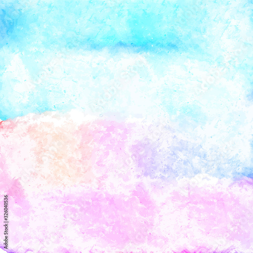 Colorful watercolor on white background