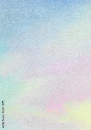 a pastel background mixed with sky blue, pink, and yellow