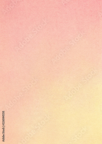 a pastel background with yellow and pink gradation.