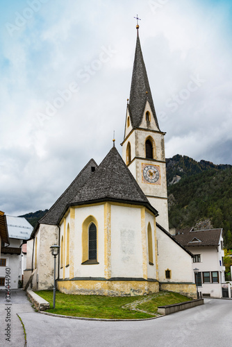 Lourdeskapelle church in Pfunds  Austria