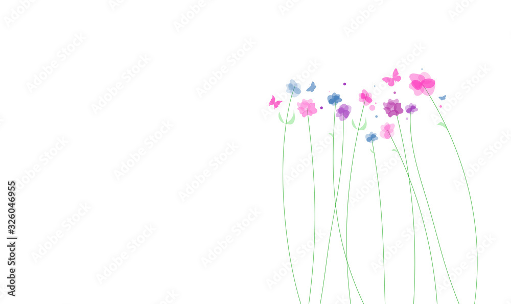 Naklejka premium fiori, piante, primavera