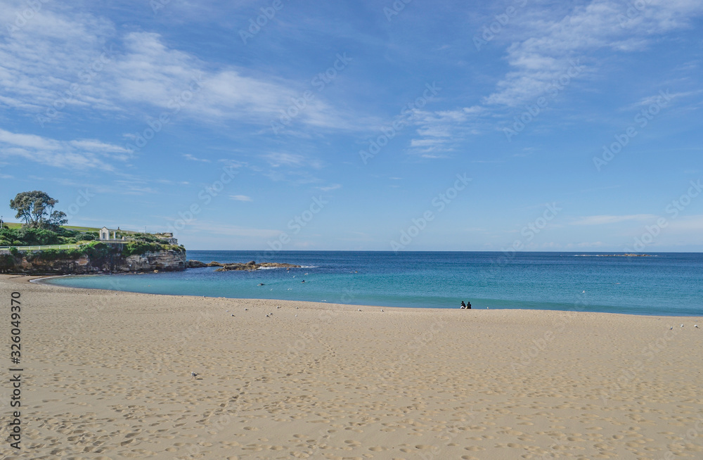 beach and sea in Sydney Australia