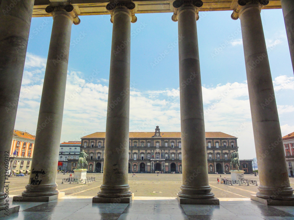Fototapeta premium Neapel Piazza del Plebiscito