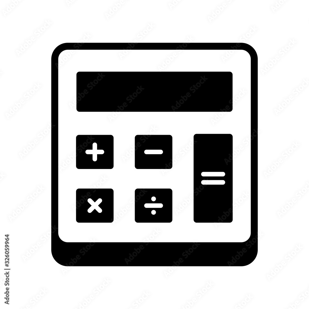 calculator icon design vector template calculator icon design vector template