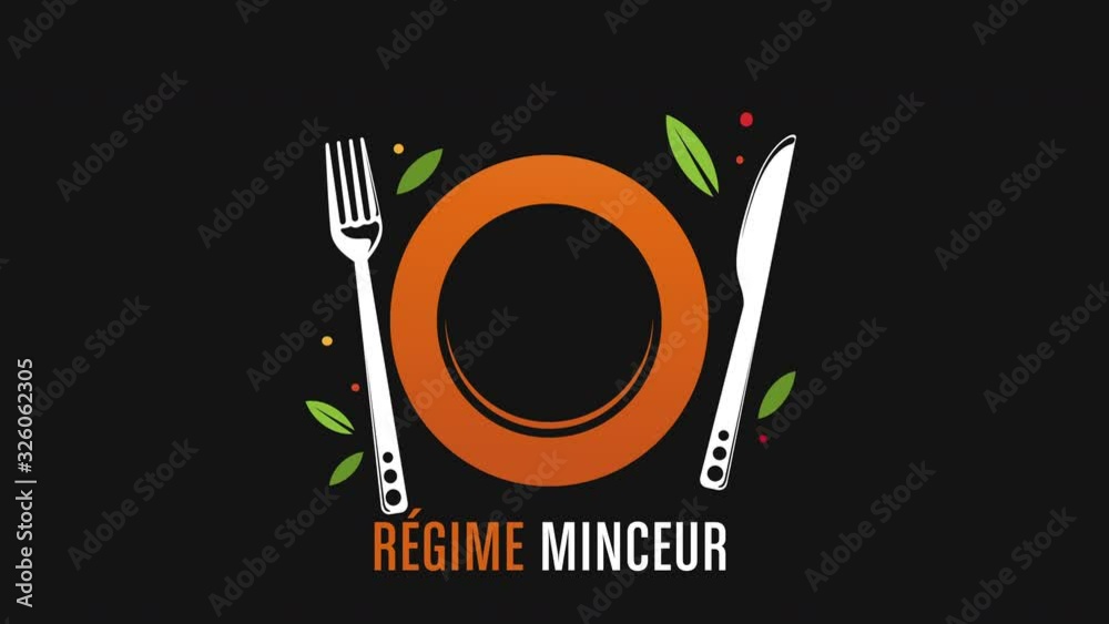 régime minceur, manger sain, vie saine concept
