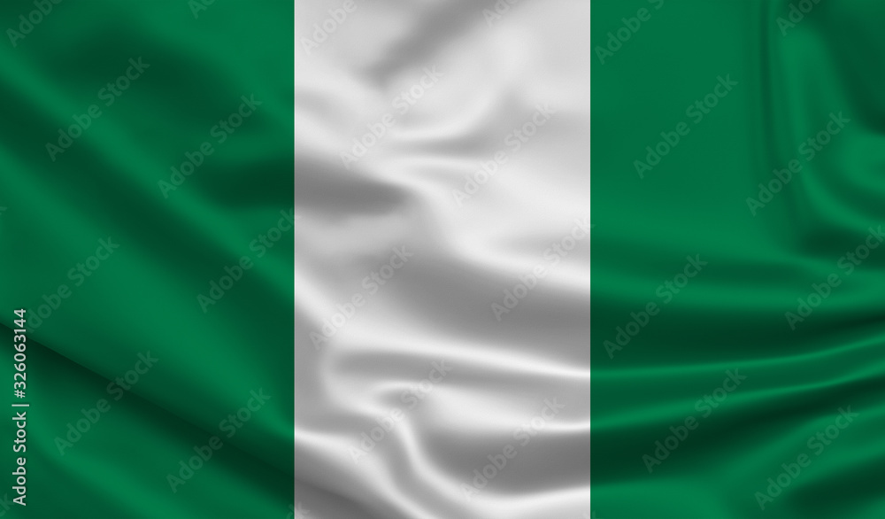 Waving world flags. Silk, satin texture. 3d Illustration. Waving world flags. Silk, satin texture. 3d Illustration.