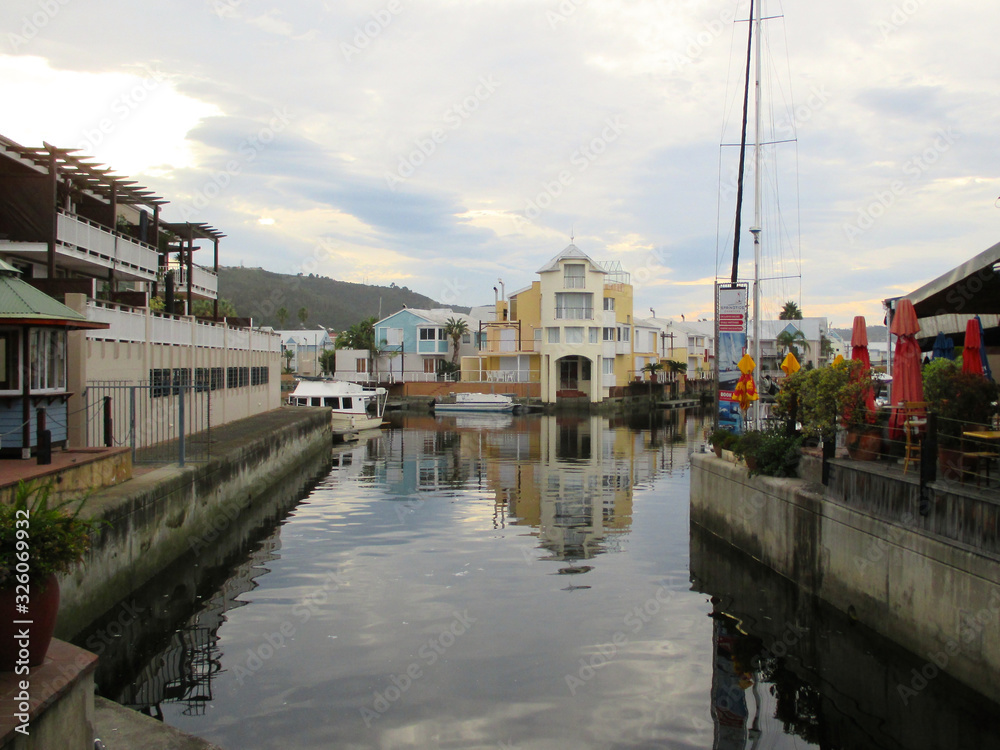 Fisherman’s village Hermanus Swellendam on the famous Garden Route Knysna Lagoon in South Africa - CPT