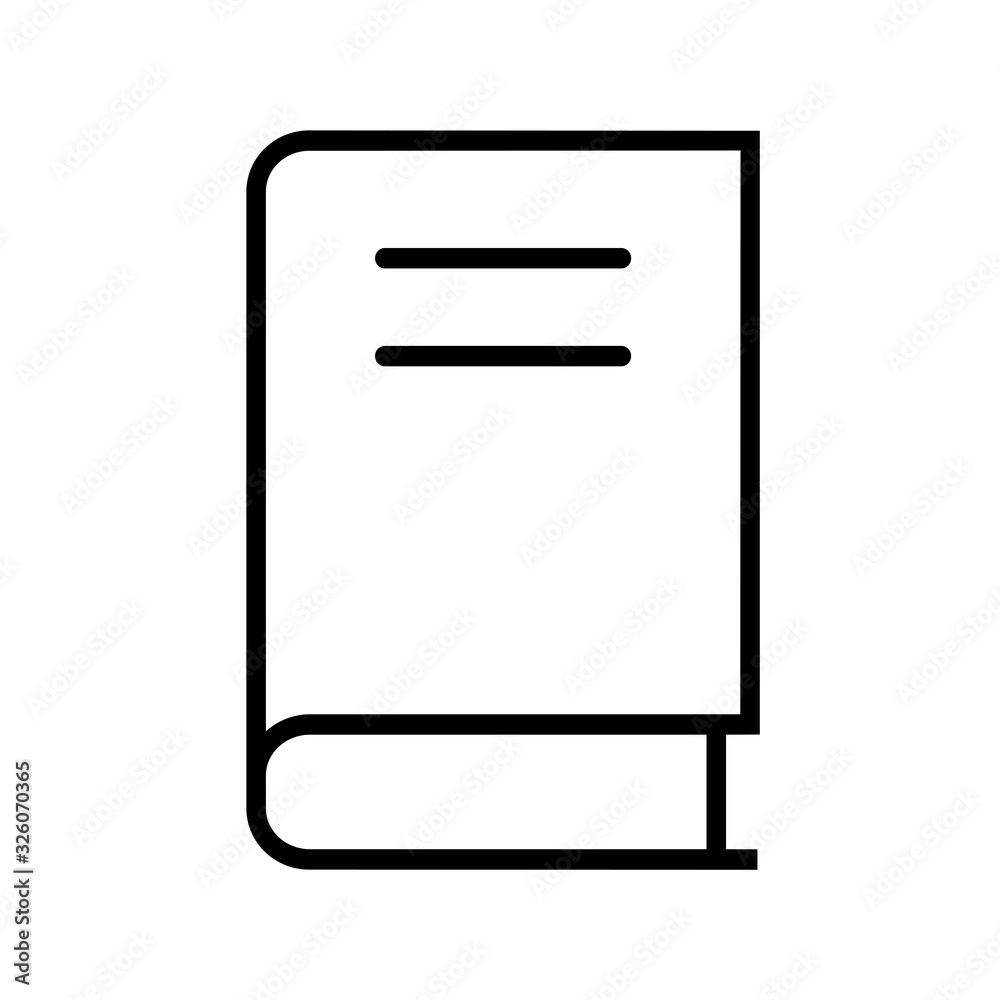 book icon design vector template book icon design vector template