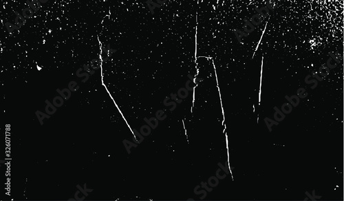 Scratched Grunge Urban Background Texture Vector. Dust Overlay Distress Grainy Grungy Effect. Distressed Backdrop Vector Illustration. Isolated Black on White Background. EPS 10.