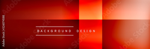 Abstract background - squares and lines composition created with lights and shadows. Technology or business digital template