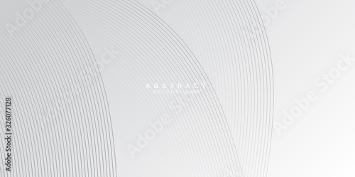 White line contour abstract presentation backgorund. Vector illustration design for presentation, banner, cover, web, flyer, card, poster, wallpaper, texture, slide, magazine, and powerpoint.  photo