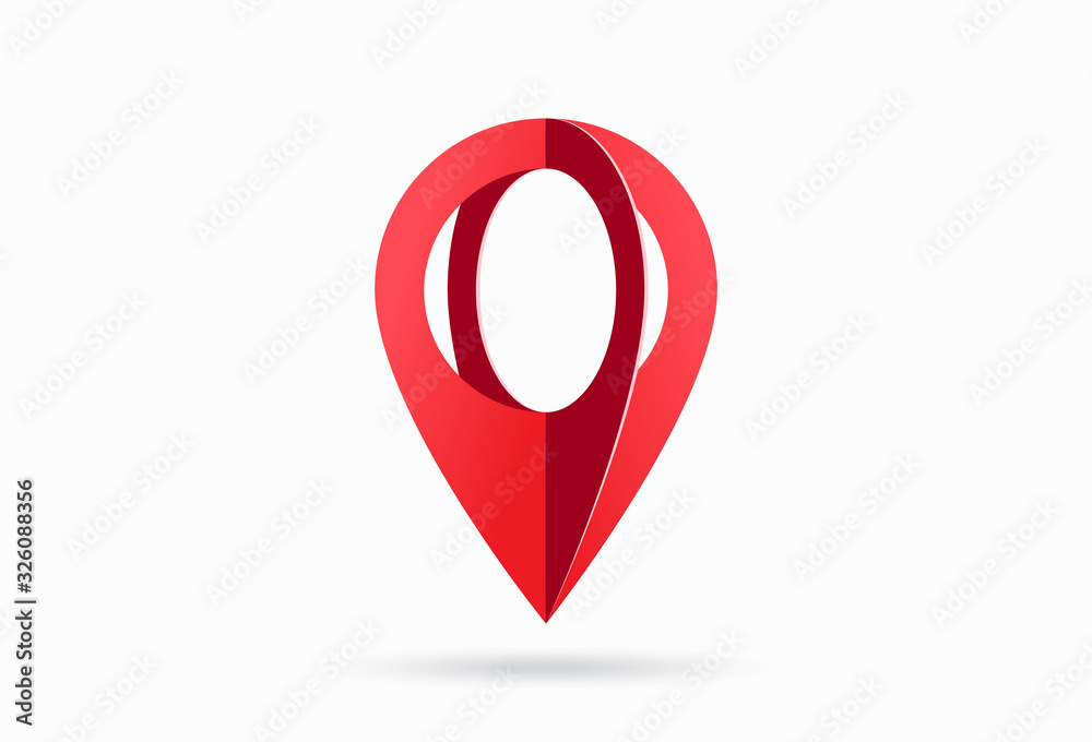 Red maps pin. Location map icon. Location pin. Vector icon Red maps pin. Location map icon. Location pin. Vector icon