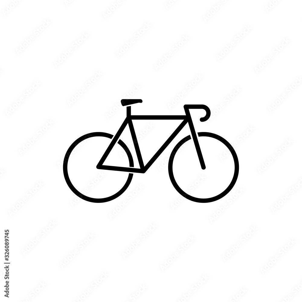 bicycle icon design vector template bicycle icon design vector template