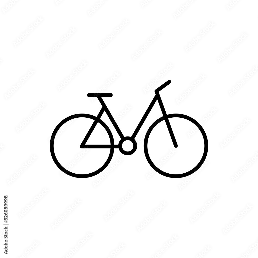 Obraz premium bicycle icon design vector template