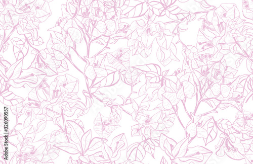 floral seamless pattern