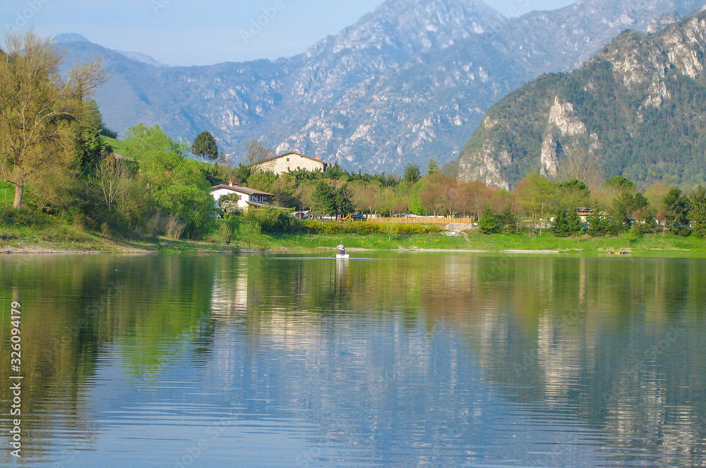 IDRO LAKE IN ITALY