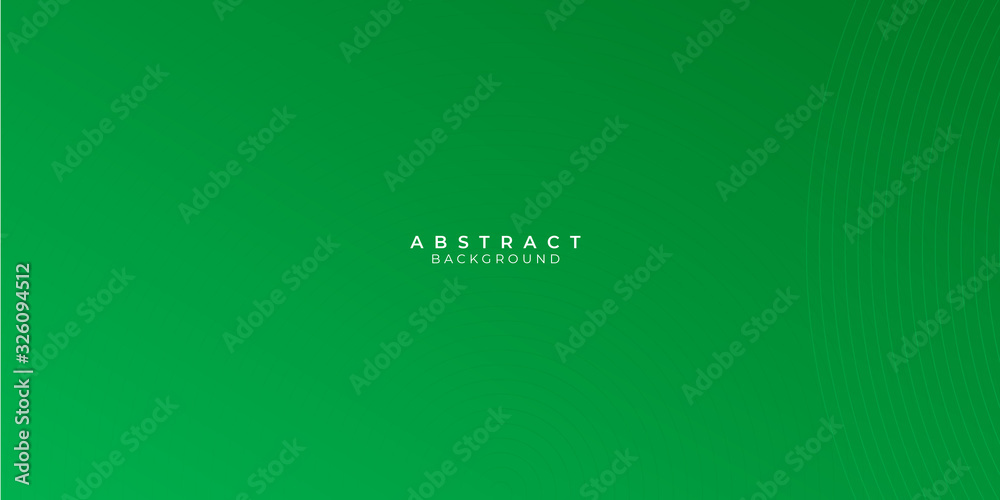 Green line abstract presentation background