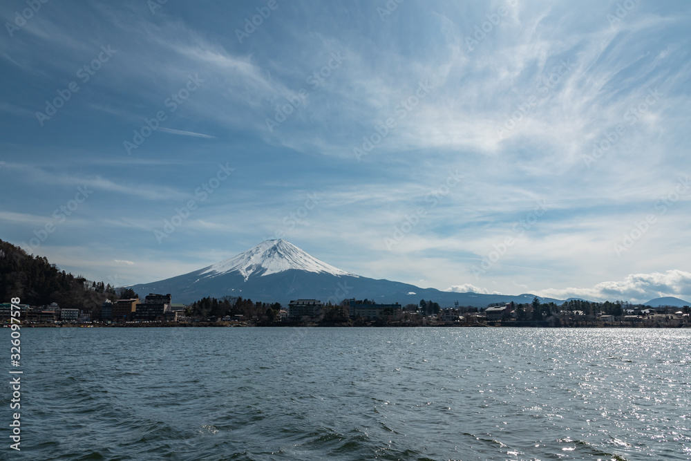 view of the lake